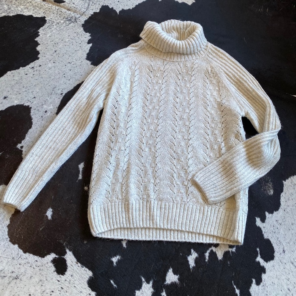 Turtleneck Knit Sweater